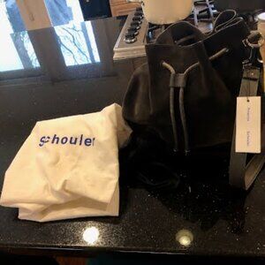 NEW (NWT) Proenza Schouler Suede Shoulder Bags Color: Olive OS